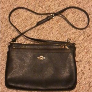 Coach leather crossbody